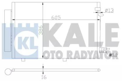 Kale Oto Radyator 342890 Випаровувач кондиціонера Kale Oto Radyator 342890 Випаровувач кондиціонера
