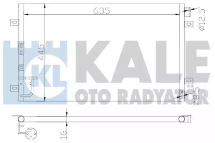 Kale Oto Radyator 343115 Випаровувач кондиціонера Kale Oto Radyator 343115 Випаровувач кондиціонера