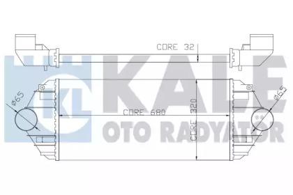 Kale Oto Radyator 344500 Інтеркулер Kale Oto Radyator 344500 Інтеркулер