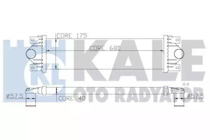 Kale Oto Radyator 345000 Інтеркулер Kale Oto Radyator 345000 Інтеркулер