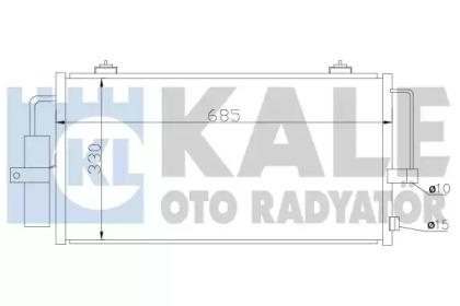 Kale Oto Radyator 389600 Випаровувач кондиціонера