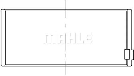 Mahle Original 007 PL 21686 000 Crankshaft bearings