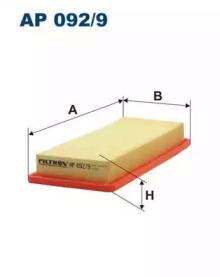 Filtron AP092/9 Air filter Filtron AP092/9 Air filter