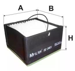 MFilter DE 3401 Fuel filter