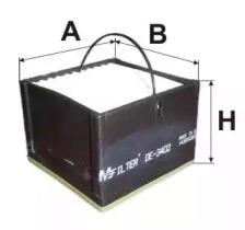 MFilter DE 3402 Fuel filter