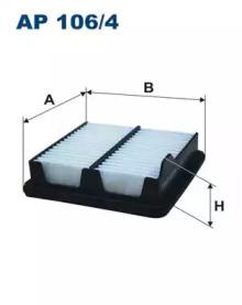 Filtron AP106/4 Фильтр воздушный Filtron AP106/4 Фильтр воздушный