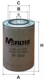 MFilter DF 3502 Фільтр паливний