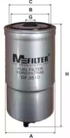MFilter DF 3510 Fuel filter
