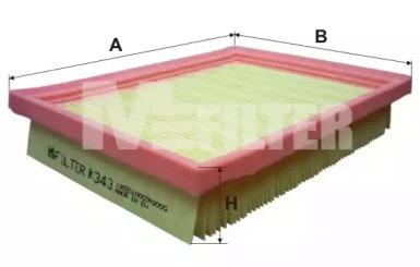 MFilter K 343 Фільтр повітряний MFilter K 343 Фільтр повітряний