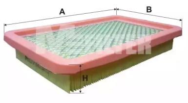 MFilter K 412 Фільтр повітряний MFilter K 412 Фільтр повітряний