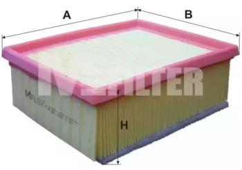 MFilter K 432 Air filter MFilter K 432 Air filter