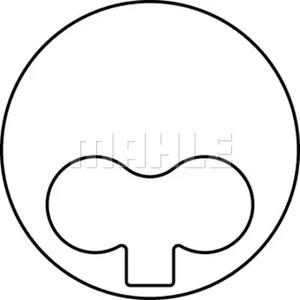 Mahle Original 681 13 10 Поршень