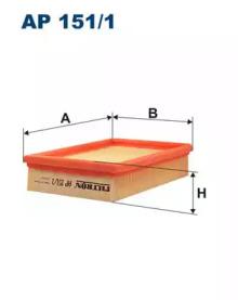 Filtron AP151/1 Фильтр воздушный Filtron AP151/1 Фильтр воздушный