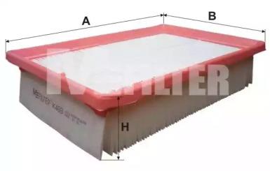 MFilter K 468 Фильтр воздушный MFilter K 468 Фильтр воздушный