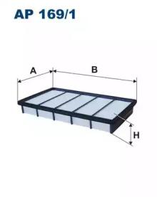 Filtron AP169/1 Фильтр воздушный Filtron AP169/1 Фильтр воздушный