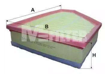MFilter K 7020 Фільтр повітряний