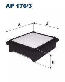 Filtron AP176/3 Фільтр повітряний Filtron AP176/3 Фільтр повітряний
