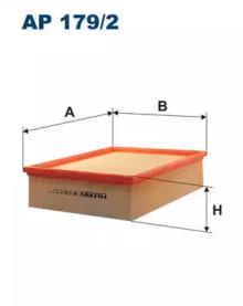 Filtron AP179/2 Фільтр повітряний Filtron AP179/2 Фільтр повітряний