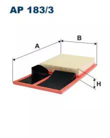 Filtron AP183/3 Air filter Filtron AP183/3 Air filter