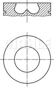 Mahle Original 033 PI 00102 002 Поршень