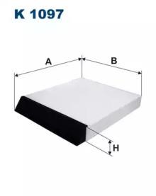 Filtron K1097 Фільтр салону Filtron K1097 Фільтр салону