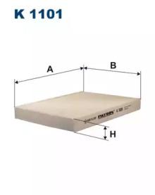 Filtron K1101 Фільтр салона Filtron K1101 Фільтр салона