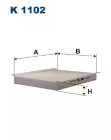 Filtron K1102 Фільтр салона Filtron K1102 Фільтр салона