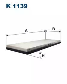 Filtron K1139 Фільтр салона Filtron K1139 Фільтр салона