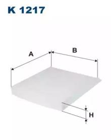 Filtron K1217 Фільтр салону Filtron K1217 Фільтр салону