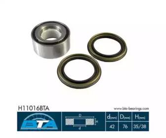 BTA H11016BTA Wheel bearing