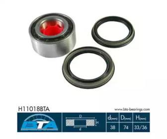 BTA H11018BTA Подшипник ступицы колеса