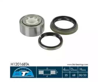 BTA H12016BTA Wheel bearing BTA H12016BTA Wheel bearing