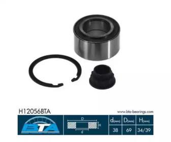 BTA H12056BTA Подшипник ступицы колеса BTA H12056BTA Подшипник ступицы колеса