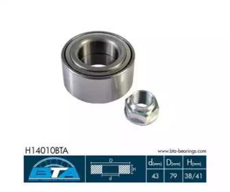 BTA H14010BTA Wheel bearing BTA H14010BTA Wheel bearing