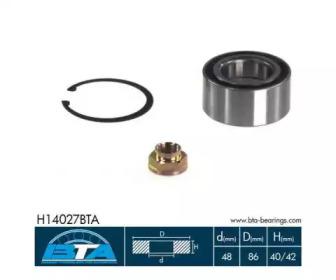 BTA H14027BTA Wheel bearing