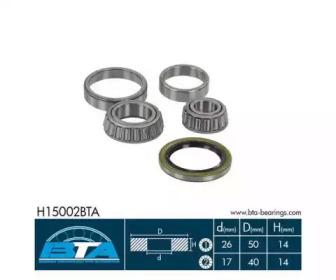 BTA H15002BTA Wheel bearing BTA H15002BTA Wheel bearing