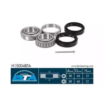 BTA H15004BTA Підшипник маточини колеса