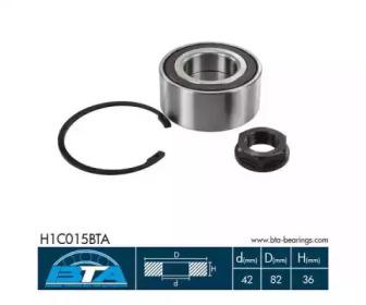 BTA H1C015BTA Підшипник маточини колеса BTA H1C015BTA Підшипник маточини колеса