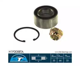 BTA H1F008BTA Wheel bearing BTA H1F008BTA Wheel bearing
