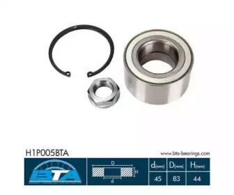 BTA H1P005BTA Підшипник маточини колеса