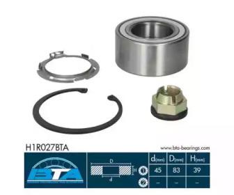 BTA H1R027BTA Wheel bearing