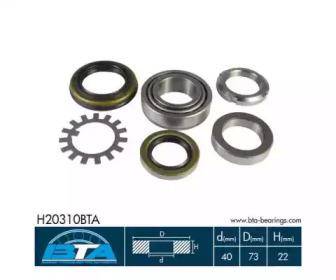 BTA H20310BTA Підшипник маточини колеса BTA H20310BTA Підшипник маточини колеса