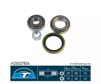 BTA H23037BTA Підшипник маточини колеса BTA H23037BTA Підшипник маточини колеса