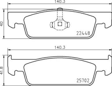 Brembo P 68 069 Brake pads Brembo P 68 069 Brake pads