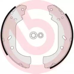 Brembo S 23 517 Brake pads