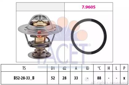 Facet 7.8412 Термостат Facet 7.8412 Термостат