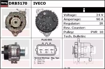 Remy DRB5170 Генератор Remy DRB5170 Генератор