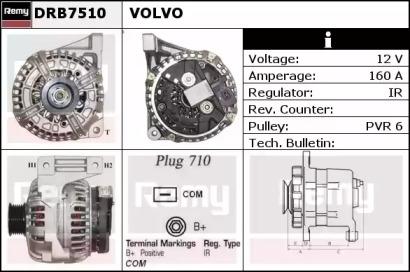 Remy DRB7510 Генератор
