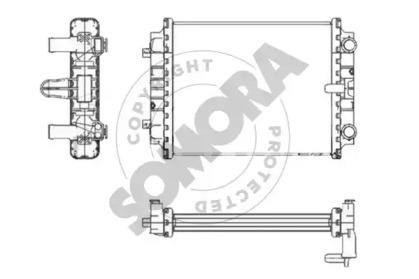 Somora 021744L Радіатор