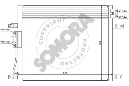 Somora 036160B Конденсер Somora 036160B Конденсер